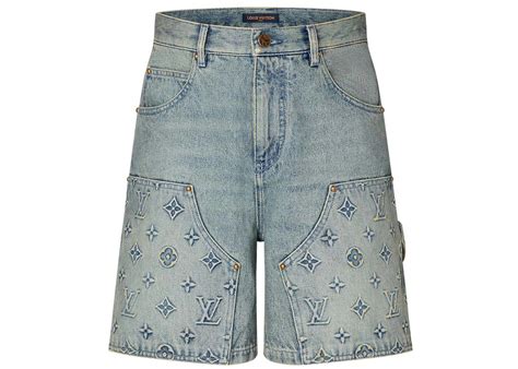 carpenter lv|louis vuitton jean shorts.